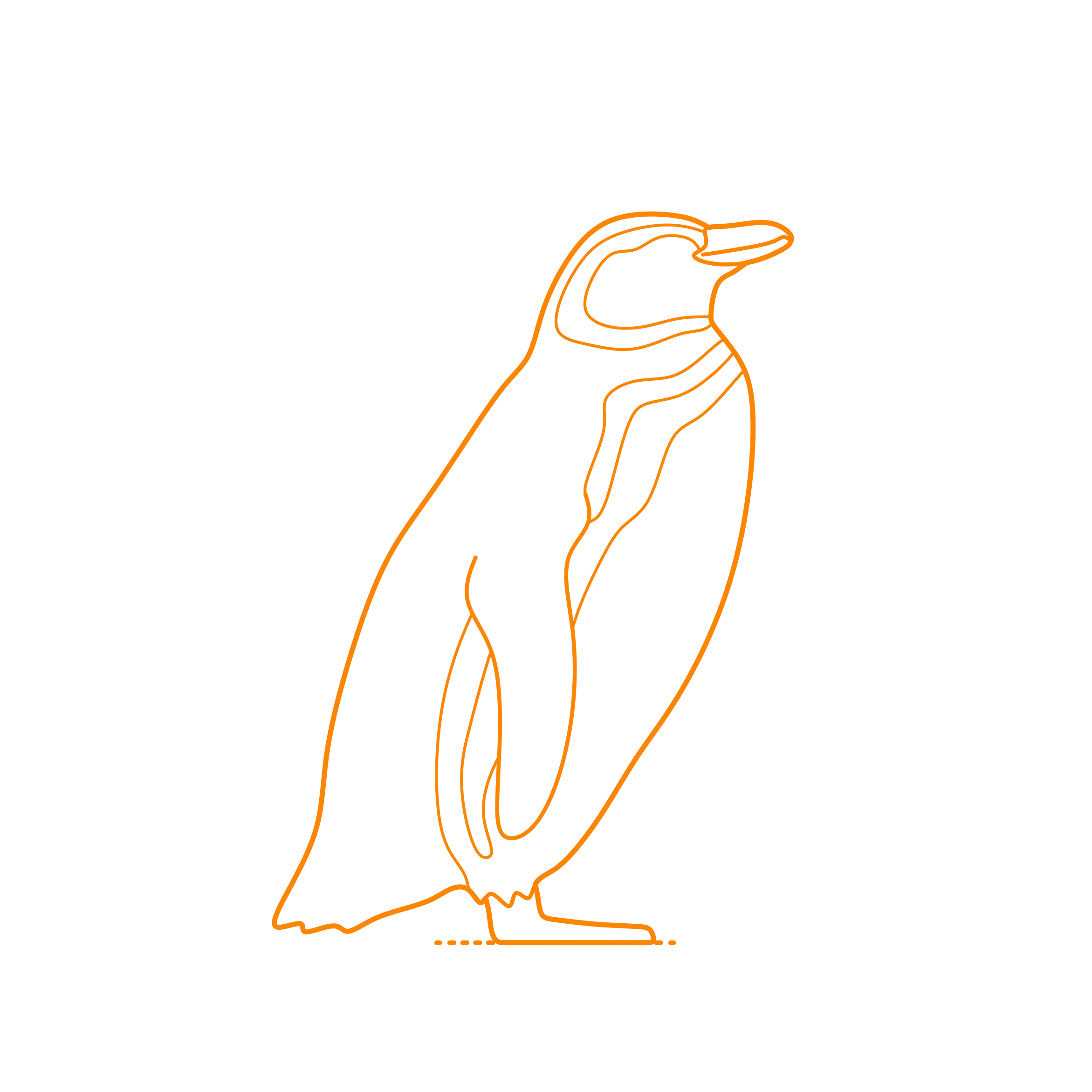 Animals Penguins Magellanic Penguin Icon Svg Vector Free Vectors